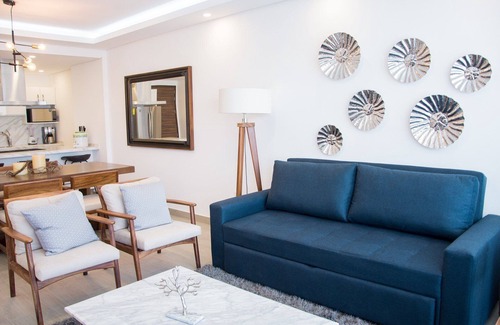 Zapopan Condo | Real View Towers in Real Center Plaza, Incredible 1 BR, Zona Real, Near Andares