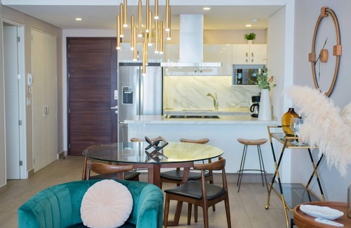 Zapopan Condo | Real View Towers in Real Center, 7th floor, Luxury 1BD, Zona Real, Andares