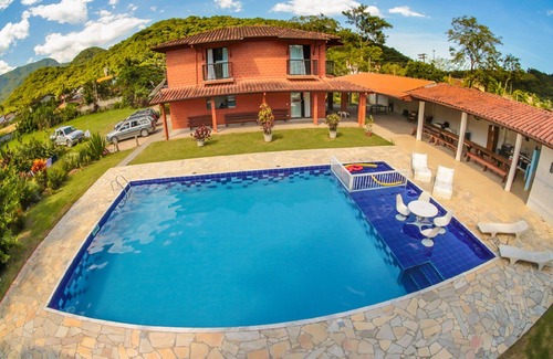 Sertao da Quina House | Recanto Baitaca Gorgeous! With swimming pool, 4 bedrooms, 7 bathrooms - Ubatuba/Maranduba