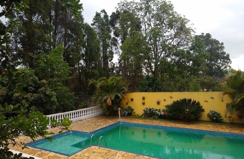 Ibiuna Cottage | Recanto Cachoeira with swimming pool near the dam