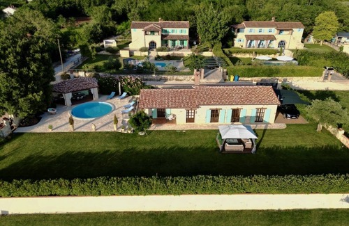Mofardini Villa | Recharge your soul at this romantic stone villa with pool, garden & sunset view