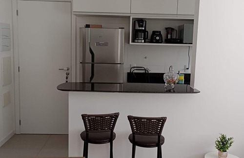 Barro Vermelho Apartment | Red Design Apto Completo 901