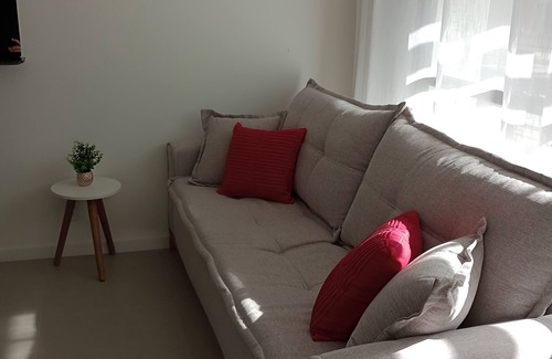 Barro Vermelho Apartment | Red Design Apto Completo 901