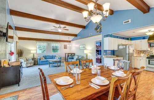 Topsail Beach House | Reel Blessed Topsail Beach Home with Private Dock!