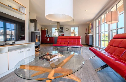 Fuhlendorf House | Reetdachhaus am Bodden mit Sauna