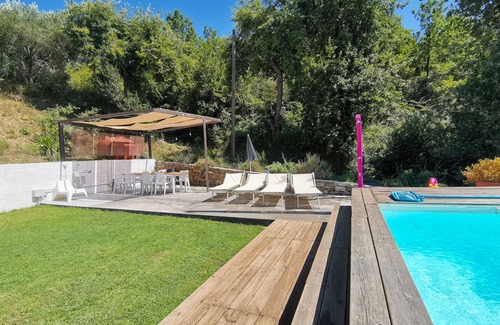Marina di Ascea Villa | Refined villa with minimal chic interior and fabulous private pool with sea view