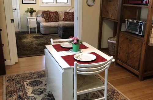 West Alameda Apartment | Refresh and relax in this garden oasis or on the beach 4 blocks away
