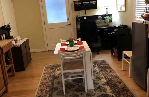 West Alameda Apartment | Refresh and relax in this garden oasis or on the beach 4 blocks away