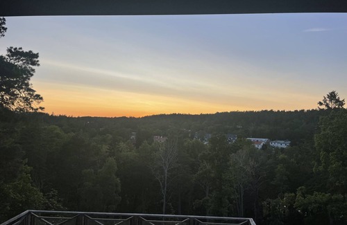 Saltsjobaden House | Refurbished 60s villa w astonishing tree top view, evening sun, close to the sea