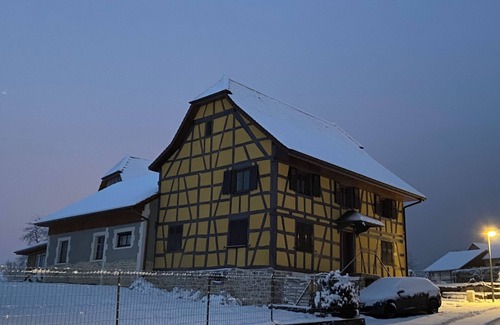 Liebsdorf Apartment | Refurbished farmhouse, Swiss border. Ideal for relaxing and hiking!