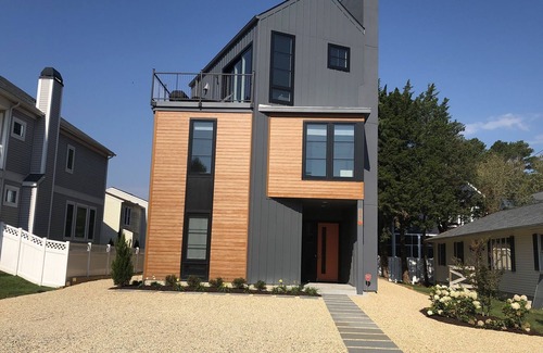 Dodds Addition House | Rehoboth Beach Modern New Build with Elevator
