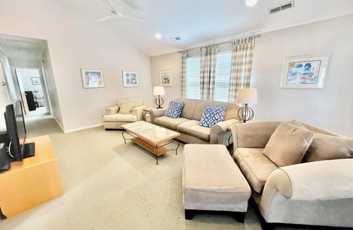 Country Club Estates House | Rehoboth Beach Getaway: Private Pool, Porch & Spacious Living Areas!