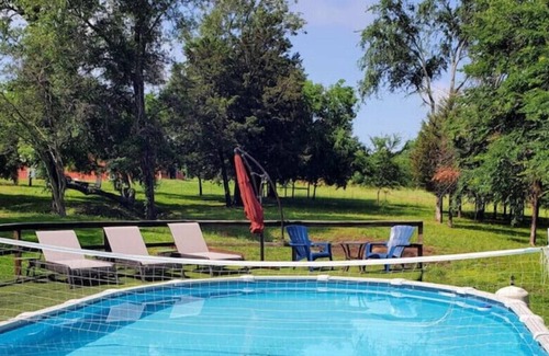 Miller Grove House | Relax and fish after shopping at first Monday