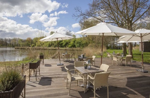Velsen-Zuid Hotel | Relax and Unwind with Free Parking, On-Site Dining, and Stunning Lake View
