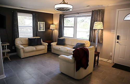 Miamisburg House | Relax and unwind with deluxe hot tub close to downtown Miamisburg.