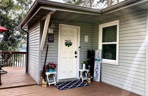 Chickamaw Beach Cabin | Relax in a cozy and private lake front cabin with breathtaking views!