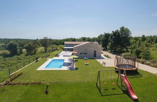 Skropeti Villa | Relax in a Villa with Pool Surrounded by Picturesque Space