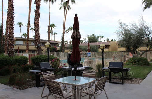 Palm Springs Condo | Relax In Comfort and Tranquility at The Desert Rose in the Mesa!