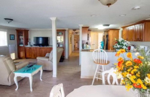 Signal Cove House | Relax in the Dolphin Retreat! Waterfront house with dock and kayaks.