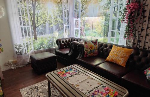 Lantinen District Apartment | Relax & Recharge - a Unique Suite with a Touch of Luxury - Hot Tub and Sauna Inspired Decor #NOT A REAL SAUNA# Easy City Access - direct train 15 min to city