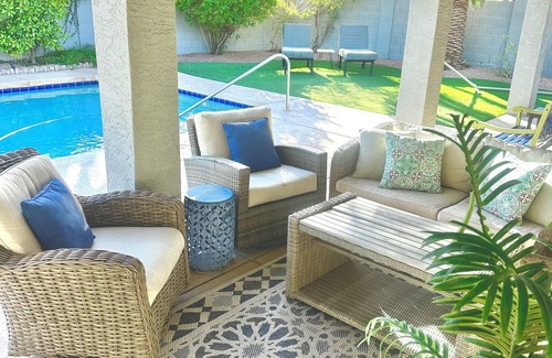 Paradise Valley Village House | Relax with us near the Kierland Mall, south facing yard, 9 AM chk in 9PM chk out