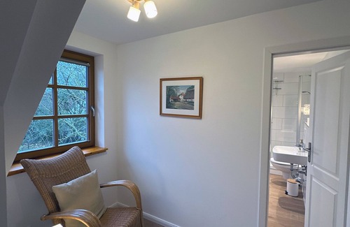 Geelbyholz Apartment | Relaxed time out in the Froschteich vacation apartment at Lassen Hof