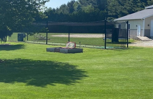 La Porte House | Relaxing 8 acres, Large Family Getaway plus Giant Pool, Hot tub, Sports Complex