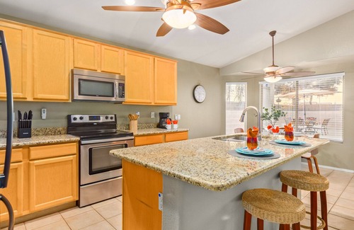 Chandler House | Relaxing Chandler Pool Escape with Game Room and Office