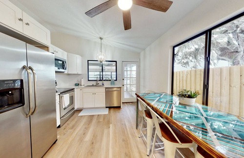 Lake Placid House | Relaxing Renovated Cottage on Lake June in Winter with Dock!