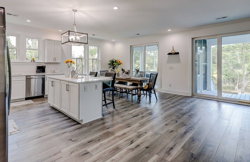 Edisto Island House | Relaxing water view home near the beach with private pool, spacious interior