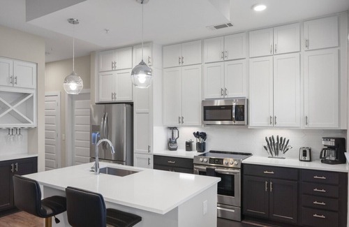 Charlotte Condo | Reluxme | Cozy 2BR Retreat Near Carowinds + Pool