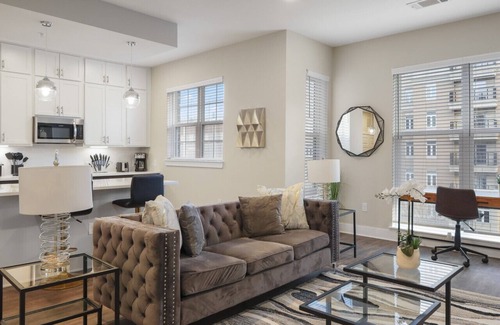 Charlotte Condo | Reluxme | Cozy 2BR Retreat Near Carowinds + Pool