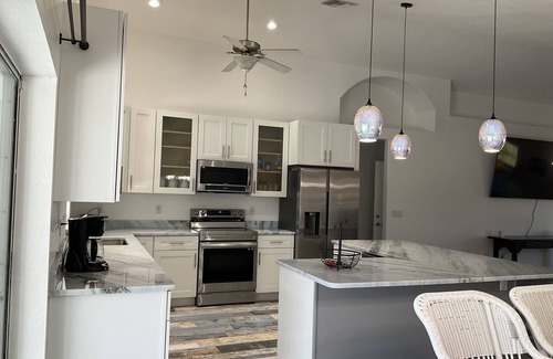 Sun 'N Lake House | Remodeled with pool/spa home in golf resort for rental! Very cool house!
