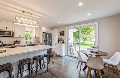 Southold House | Renovated American Farmhouse in the heart of Southold with heated saltwater pool