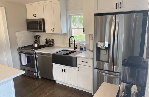 Southold House | Renovated American Farmhouse in the heart of Southold with heated saltwater pool
