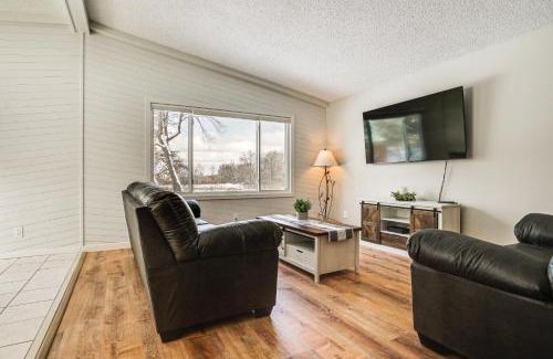 Blaine House | Renovated Blaine Farmhouse with Heated Pole Barn!