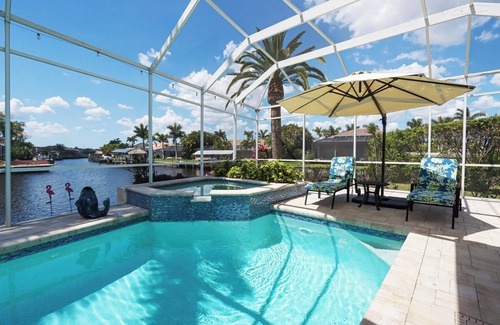 Cape Coral House | Renovated Cape Coral home situated on a peaceful Gulf-access "T" canal - Our Happy Place