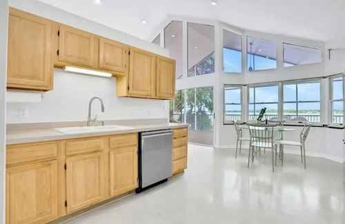 Lake Placid House | Renovated Lakefront, 4 Bdrms, 3 Bath, Dock, Sunset Views, Huge Screened Porch