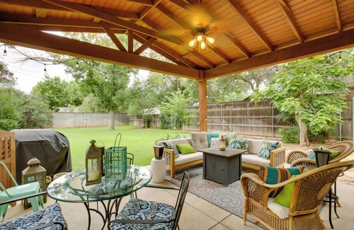 Tech Terrace Cottage | Renovated Lubbock Home - Walk to Texas Tech!