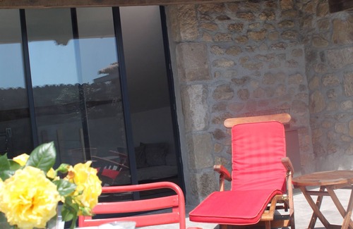 Chirols House | Renovated stone loft with panoramic terrace
