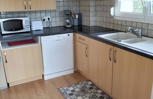 Fraize Apartment | Renovated studio with terrace and green space