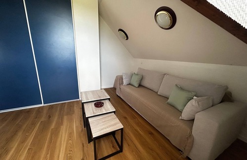La Roche-Posay Apartment | Renovated T2 with heated pool near Connétable Spa, parking and WIFI