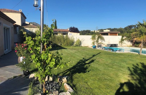 Les Accates House | Rent House with swimming pool 8 people