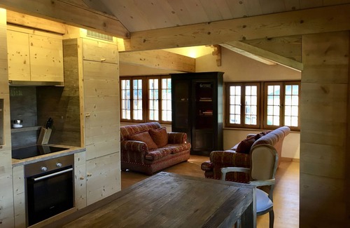 Chateau-d'Oex Apartment | Rentals by Laura - Apartment les Alpes in Château-d'Œx