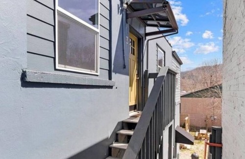 Hot Springs Apartment | Reopened since Helene! Stay right in the heart of Hot Springs, NC