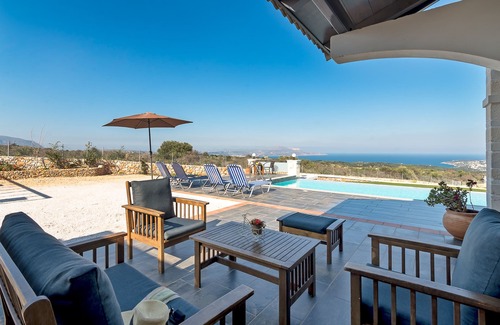 Apokoronas Villa | Resi Villa, A new built villa with private pool and unobstructed sea view