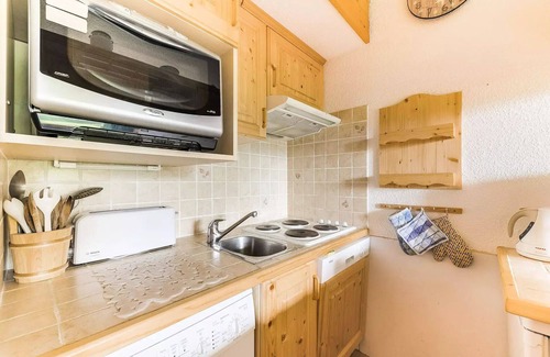 Arc-1800 Apartment | Résidence Armoise - Charming apartment 2 rooms /6 people in Arc 1800 in center station, close to the slopes and shops, in the village d