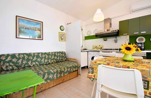 Rena Majore Apartment | Residence delle Palme, Bilocale delle Palme with sea view