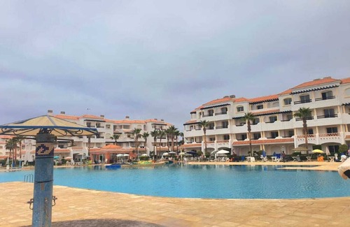 Sidi Rahal Apartment | Residence Garden beach2 Sidi Rahal Sea & Pool view