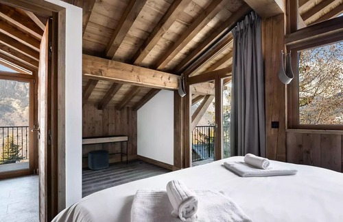 Le Praz Apartment | Residence La Ferme Des Lanches - 5 Rooms for 10 People